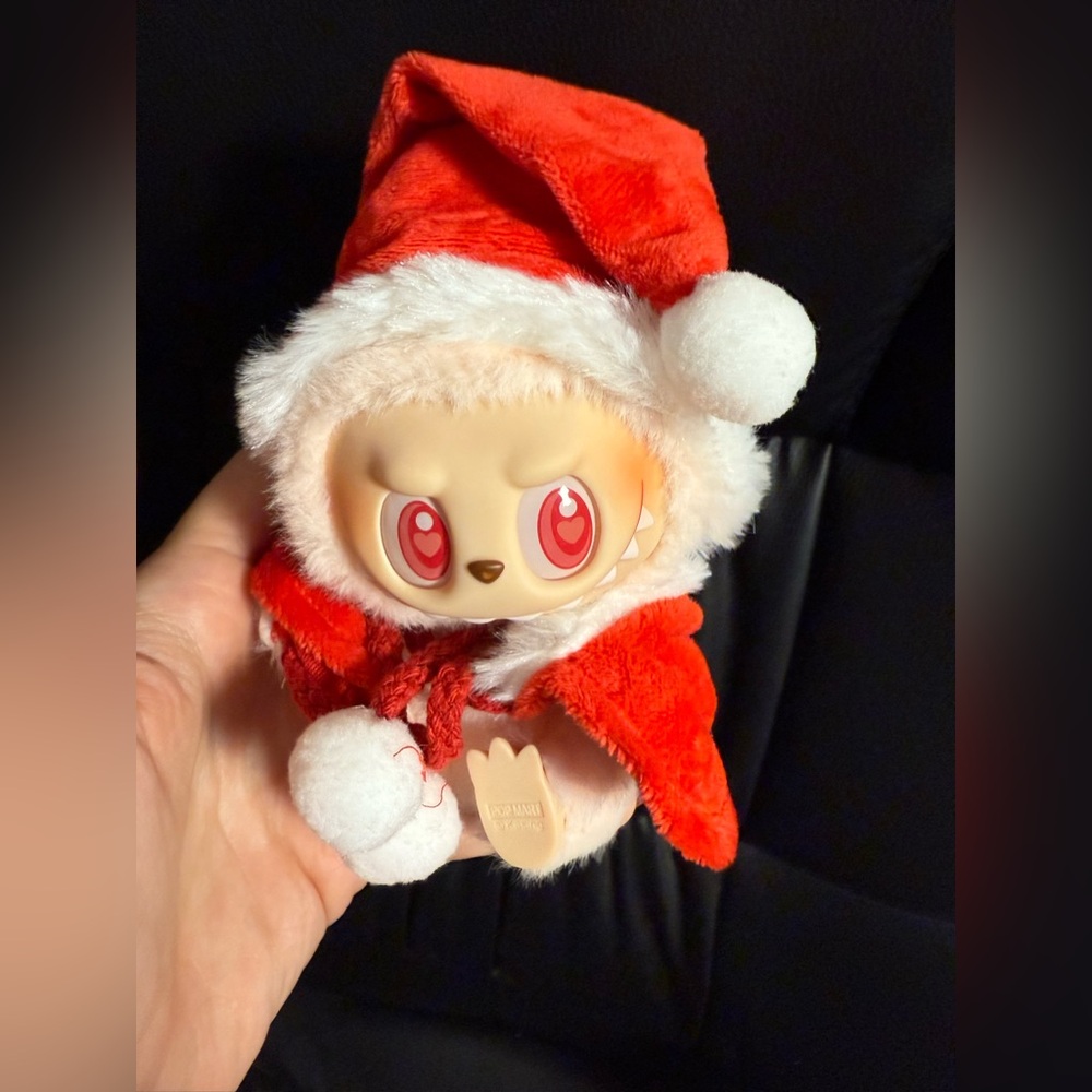 Plush Santa Hooded Holiday Doll - Red